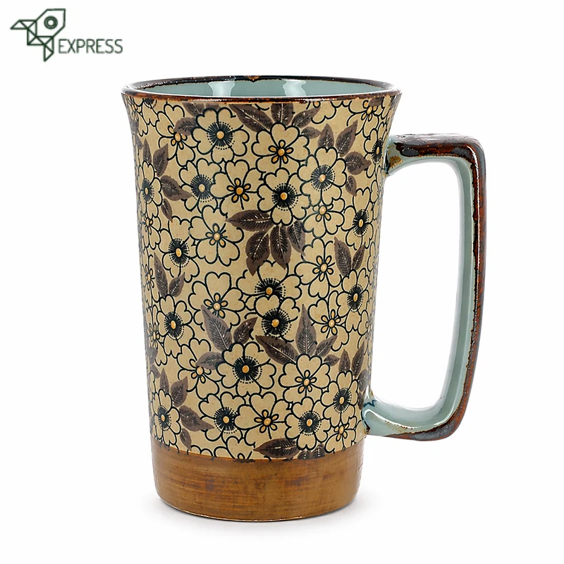 Mug japonais Fleurs 400ml