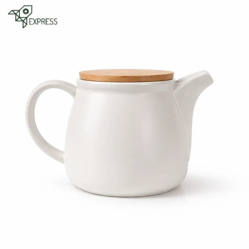 Théière en Porcelaine Design Scandinave 1L