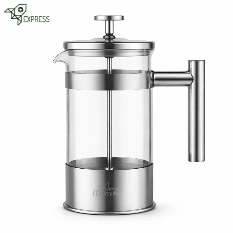 Cafetière à Piston Sans Plastique 600ml