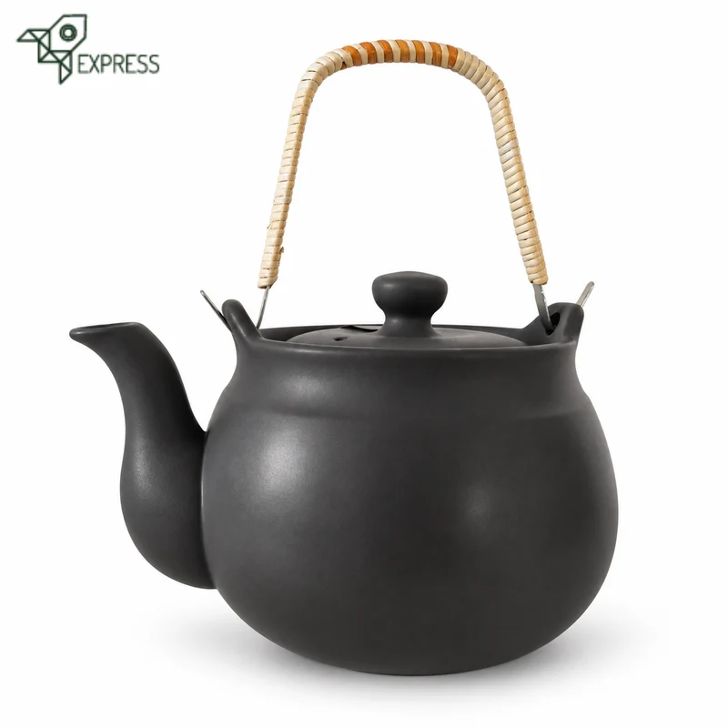 Bouilloire en céramique japonaise Dobin Tokoname 1.8 L