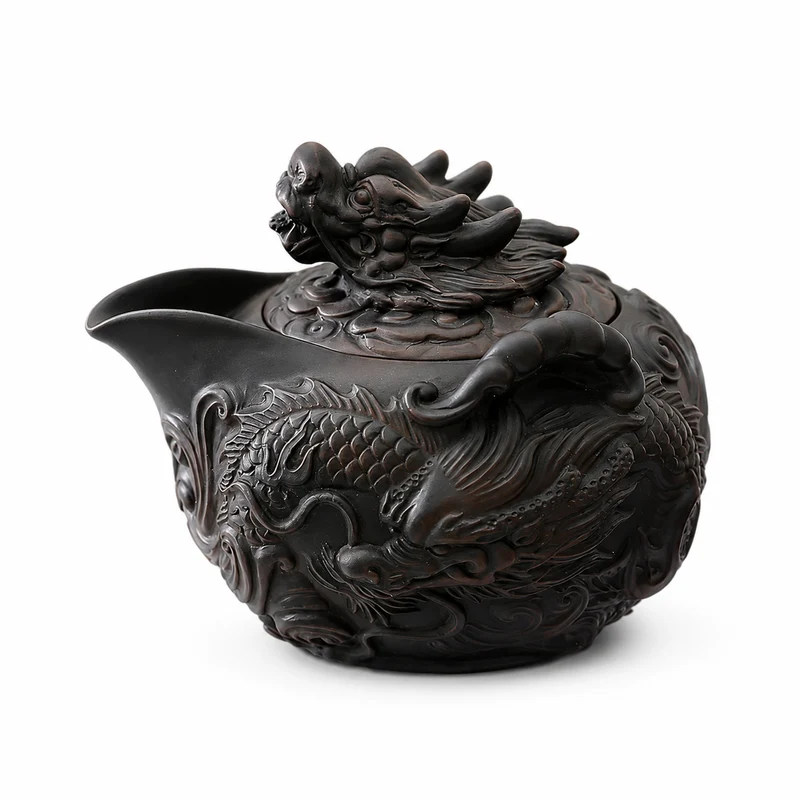 Théière Chinoise Jianshui Gaiwan Dragon 230-260ml