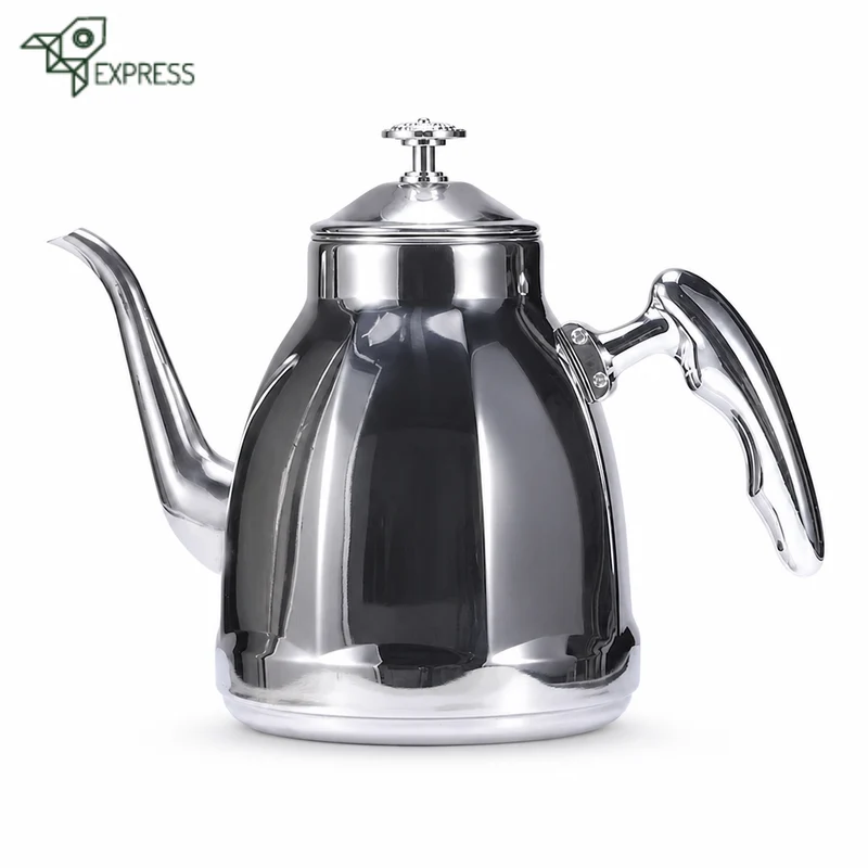 Théière pour Thé à la Menthe Bouilloire Inox 2L