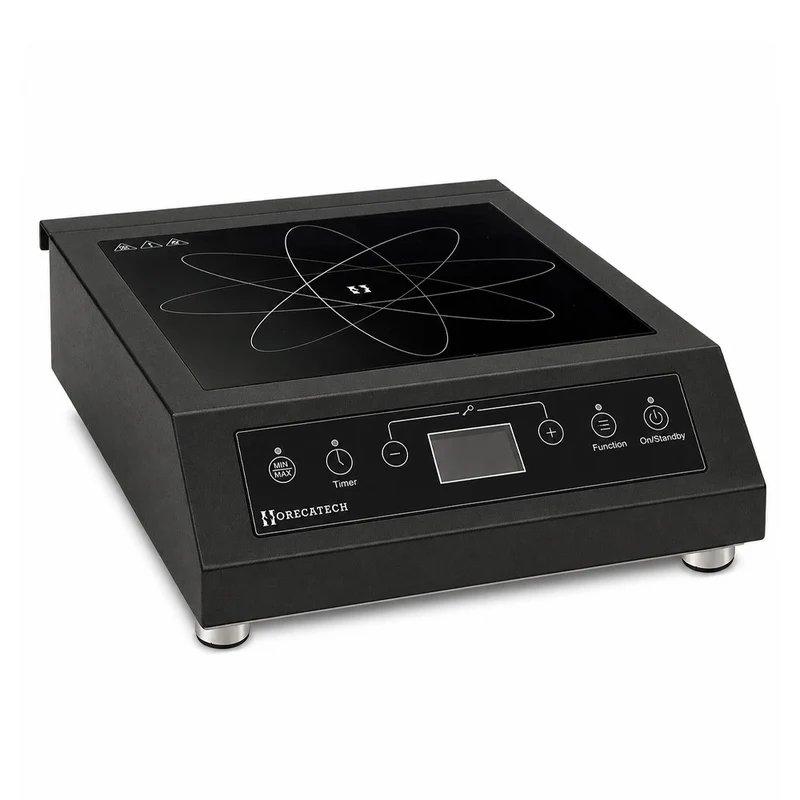 3500 Watt - Unika Horecatech Piastra a Induzione Digitale Professionale