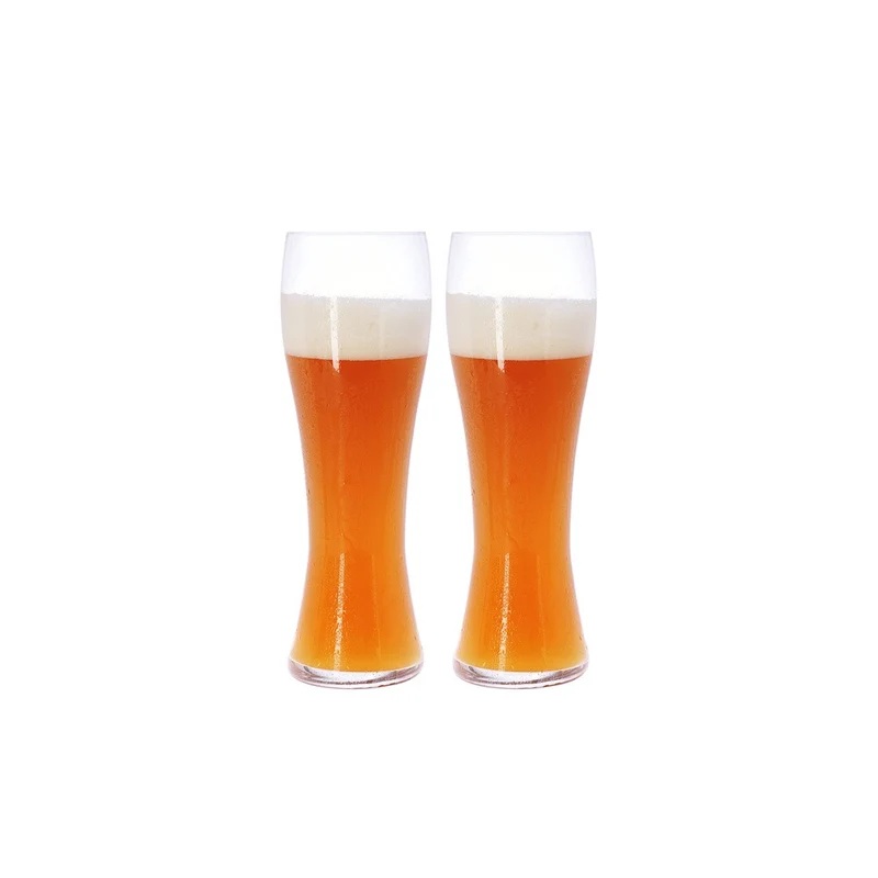 70 cl - Beer Classics Wheat Bicchiere Birra In Vetro Cristallino - Set 2 Pz