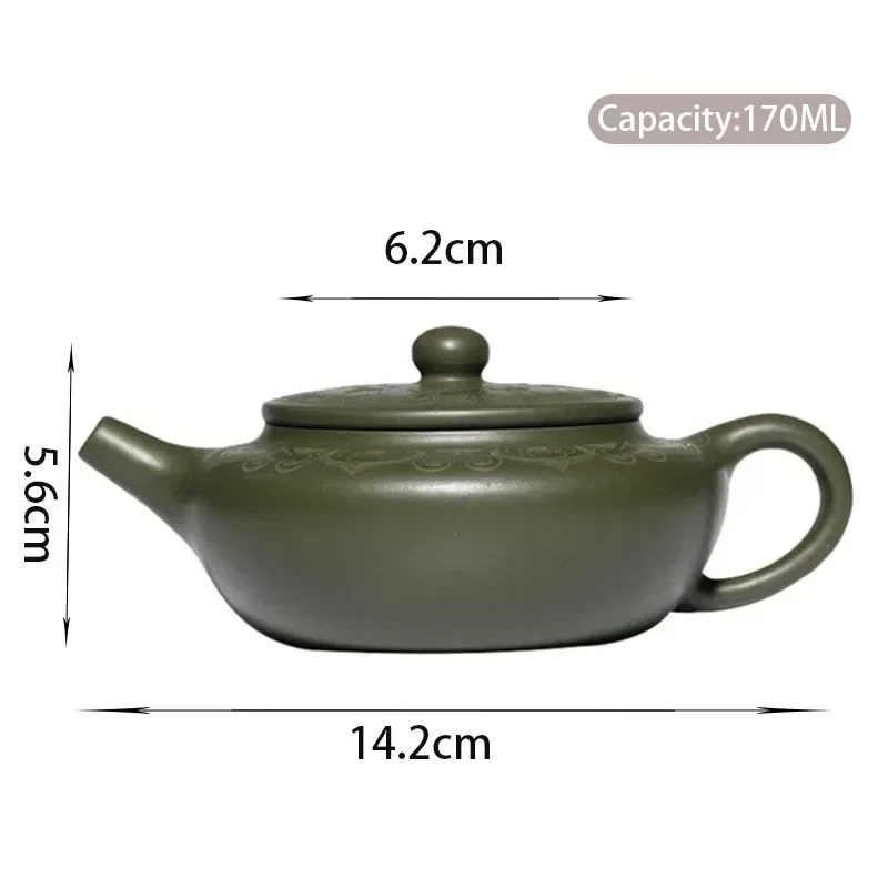 Théière Yixing Verte 170 ml