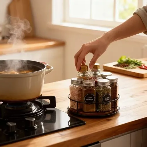 Plateau Tournant Cuisine | WoodSpin™
