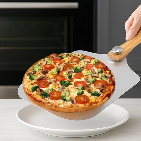 Pelle à Pizza | PizzaFlex™ Manche Bois Repliable
