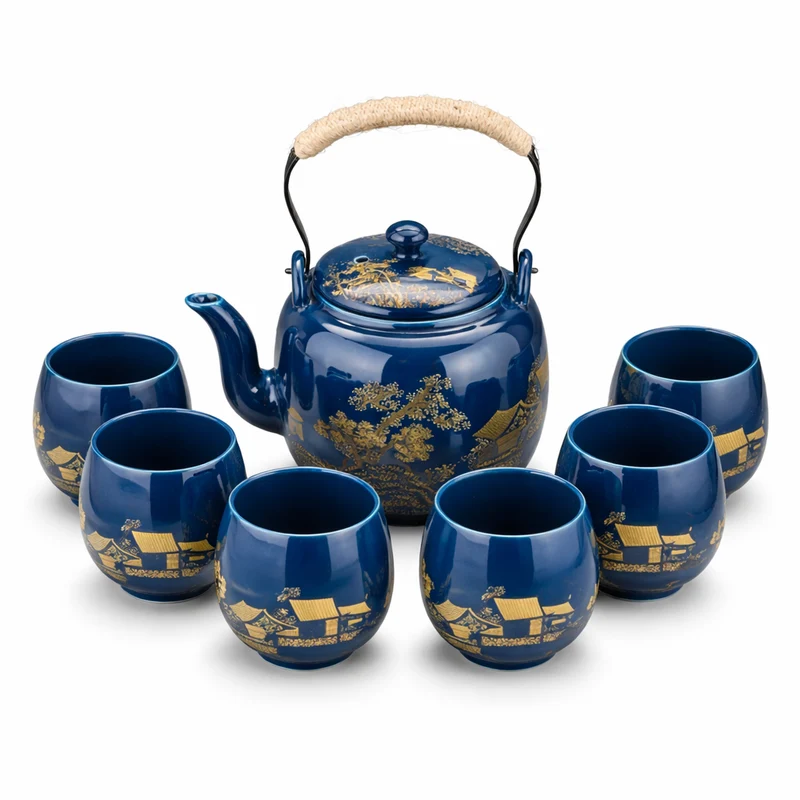 Service à Thé 6 Personnes Porcelaine 820ml
