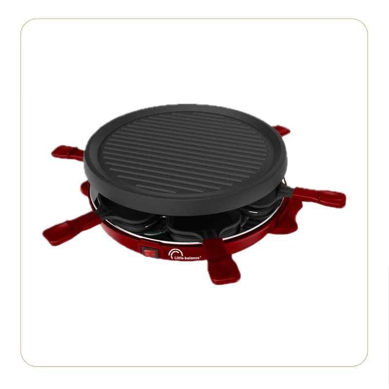 Appareil à raclette, Cheese & Fun 6, Piment