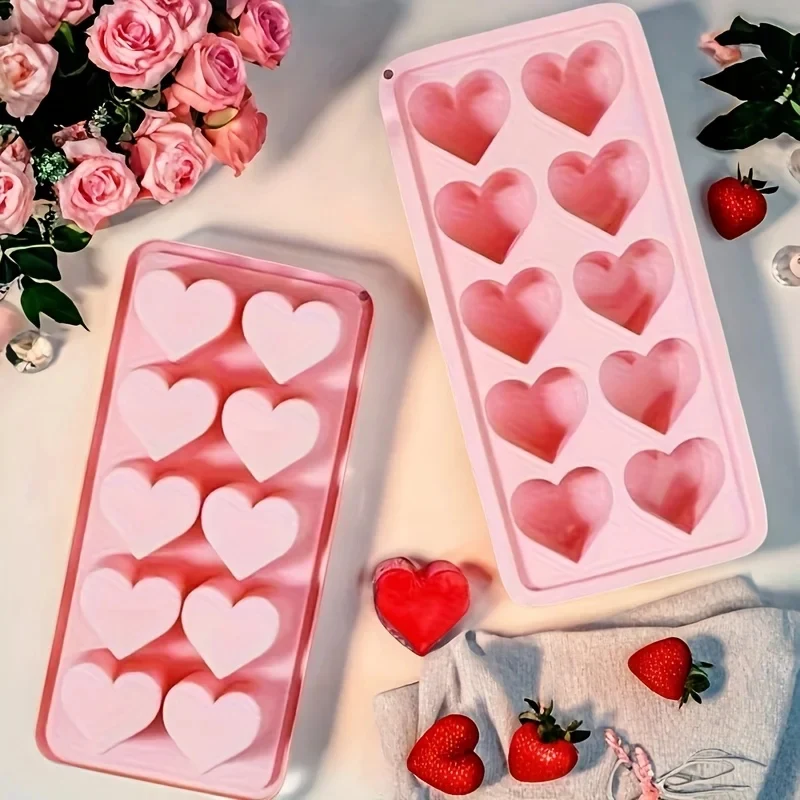 Bac à Glaçons | IceKiss™ Forme Coeur