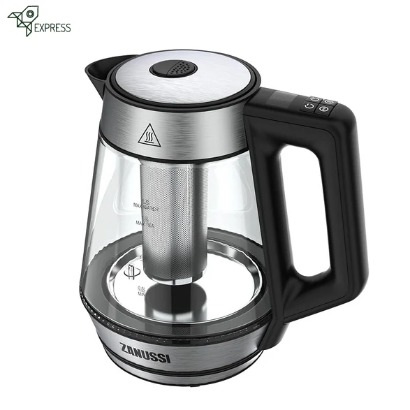 Théière Electrique Verre Température Réglable 1,7L
