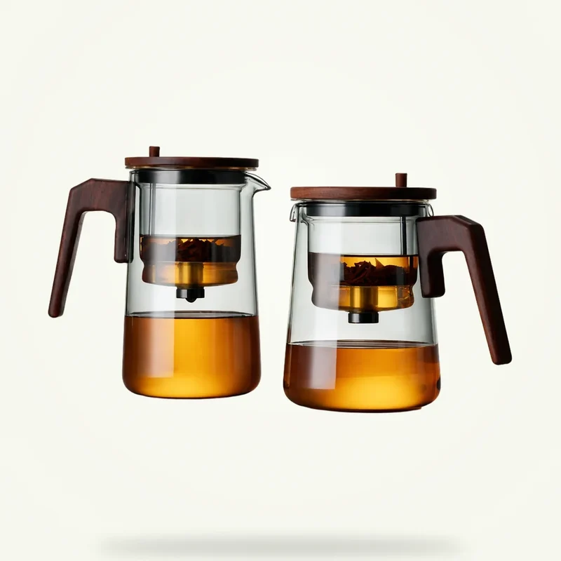 Théière Scandinave en Verre avec Infuseur 750ml : Douceur Nordique