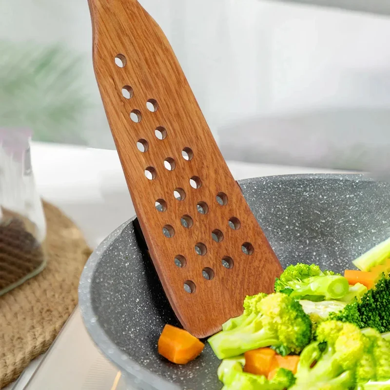 Spatule en Bois | Filtrante 24 trous