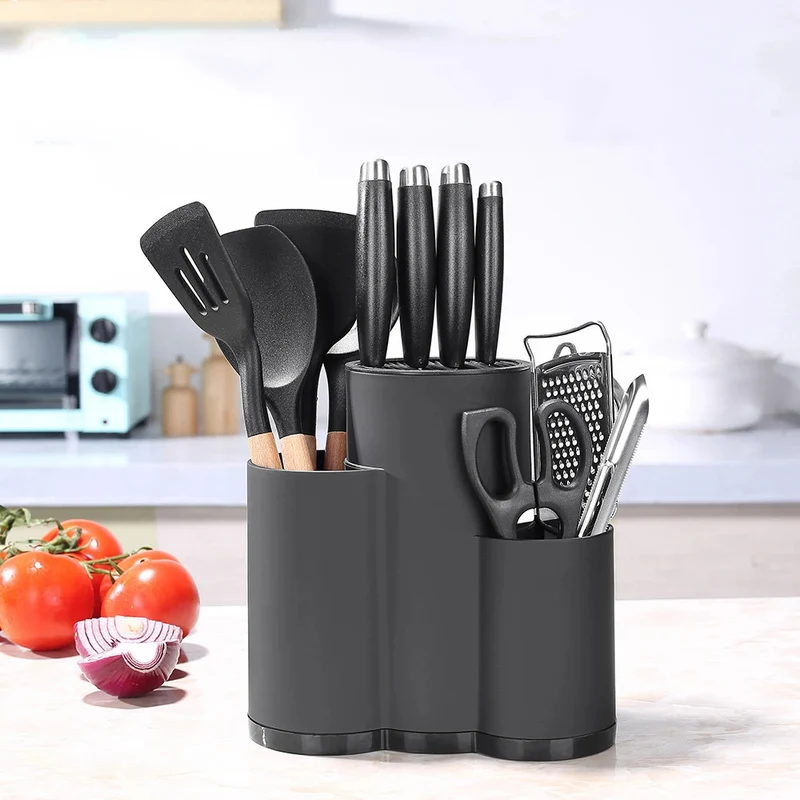 Pot Ustensiles Cuisine | 3 Compartiments