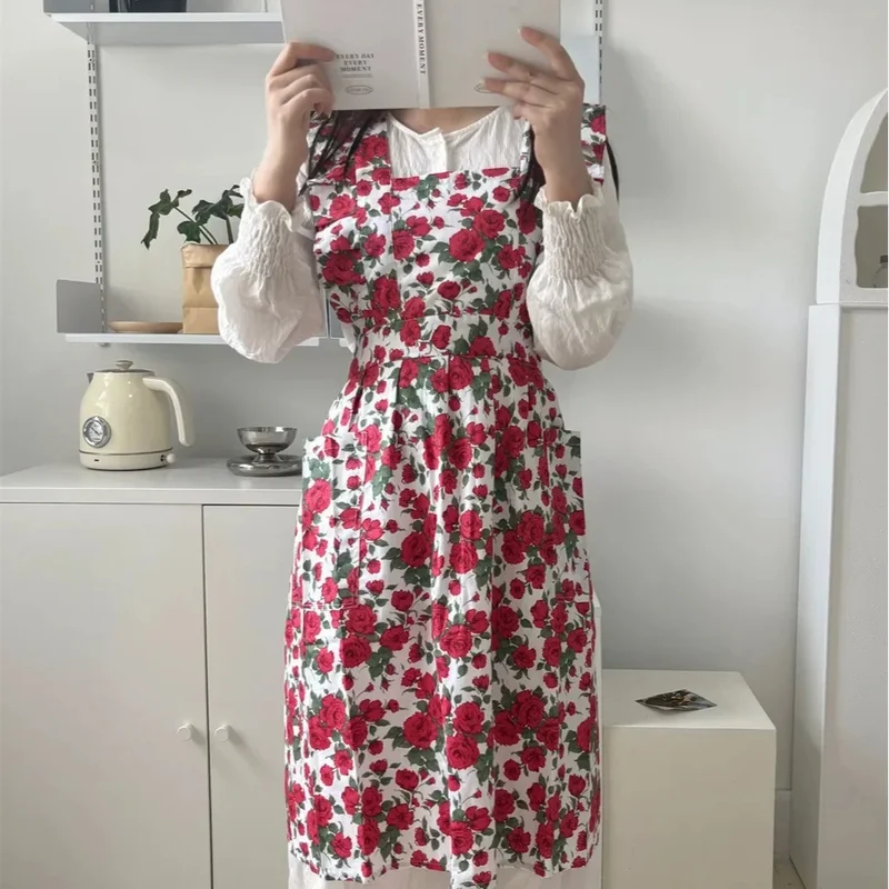 Tablier de Cuisine Femme | Romantique 100% coton