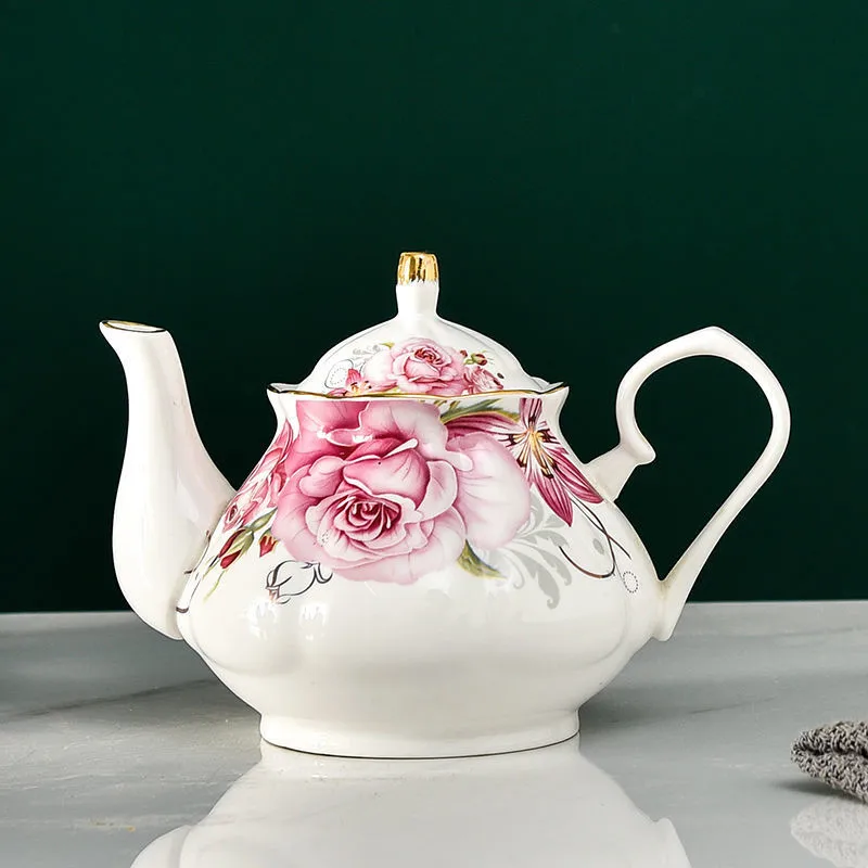 Théière Anglaise à Fleurs 400ml