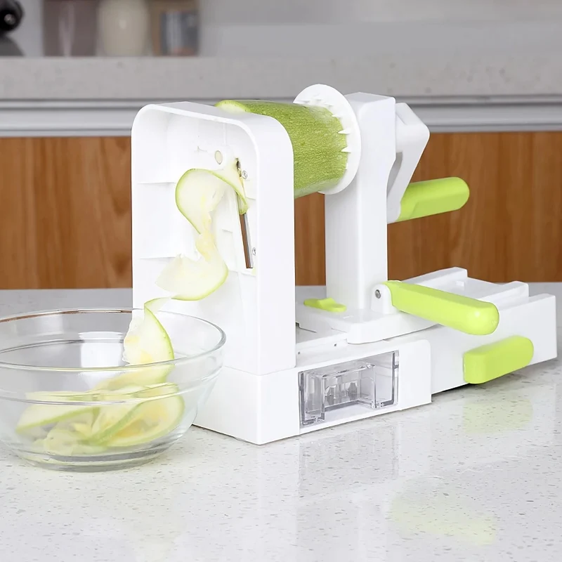 Coupe Légumes Spirale | SpiraCoupe™ 5 Lames