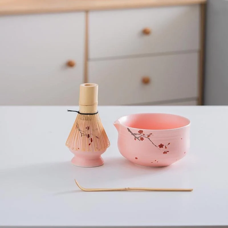 Set de Matcha 540ml Sakura rose