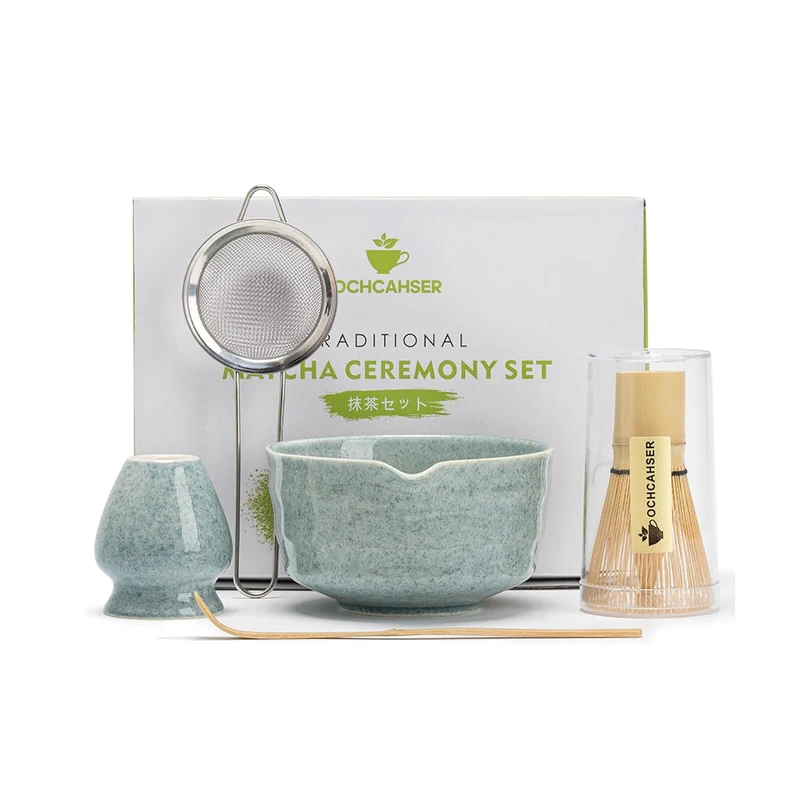 Set Matcha 500ml Bol Spout Design Moderne