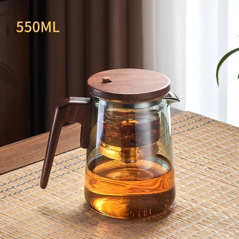 Théière en Verre Scandinave Haut de Gamme