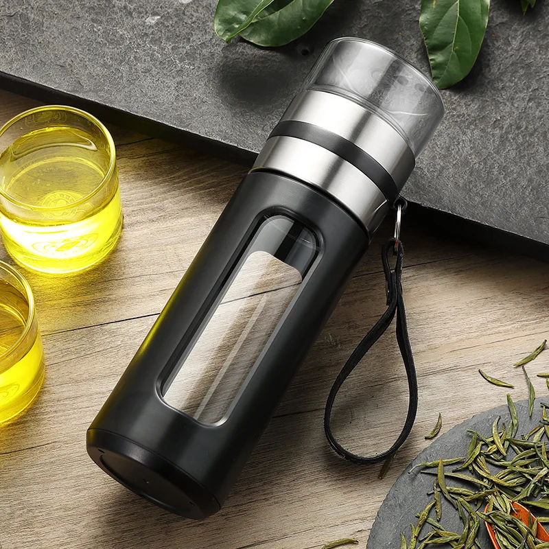 Bouteille Thé Verre Infuseur 500ml