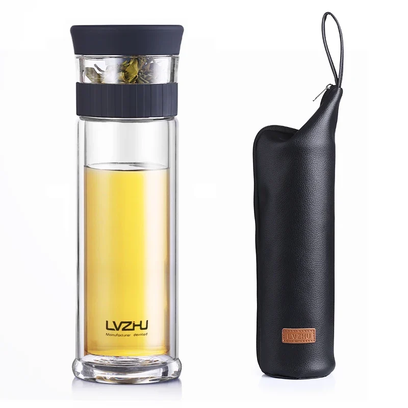 Bouteille Infuseur Thé Verre Premium