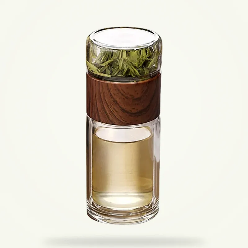 Théière Portable en Verre