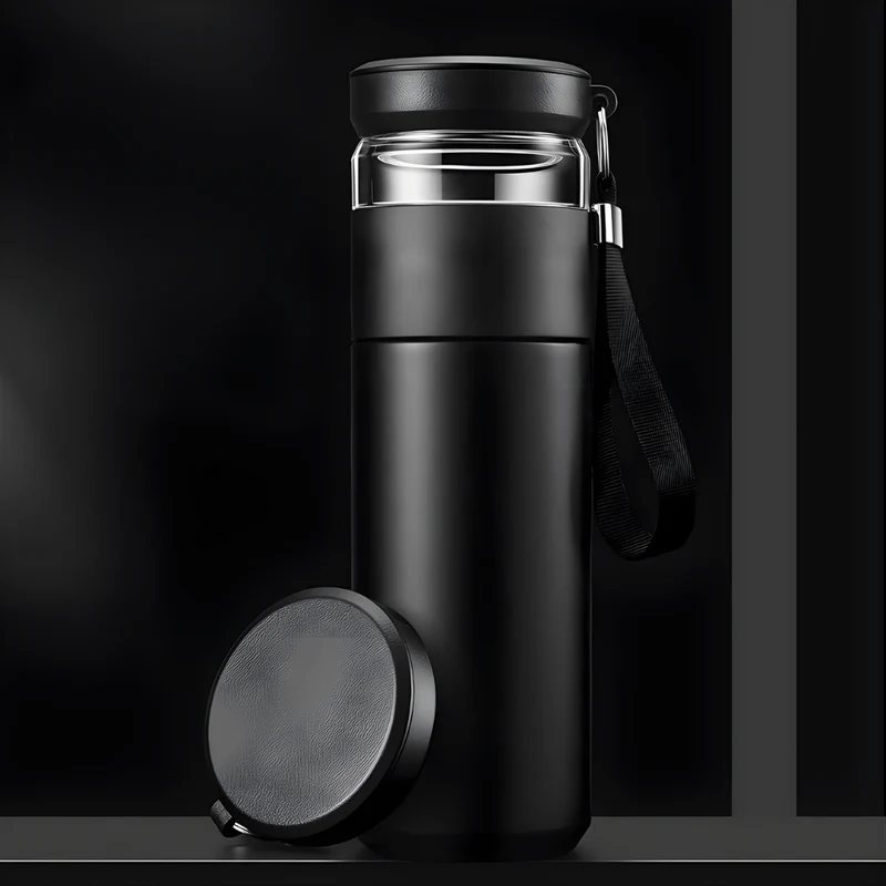 Thermos 500ml avec Infuseur Thé Séparé