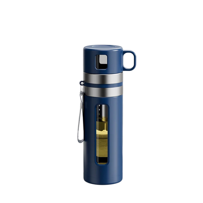 Gourde infuseur verre borosilicate 520 ml, sans BPA