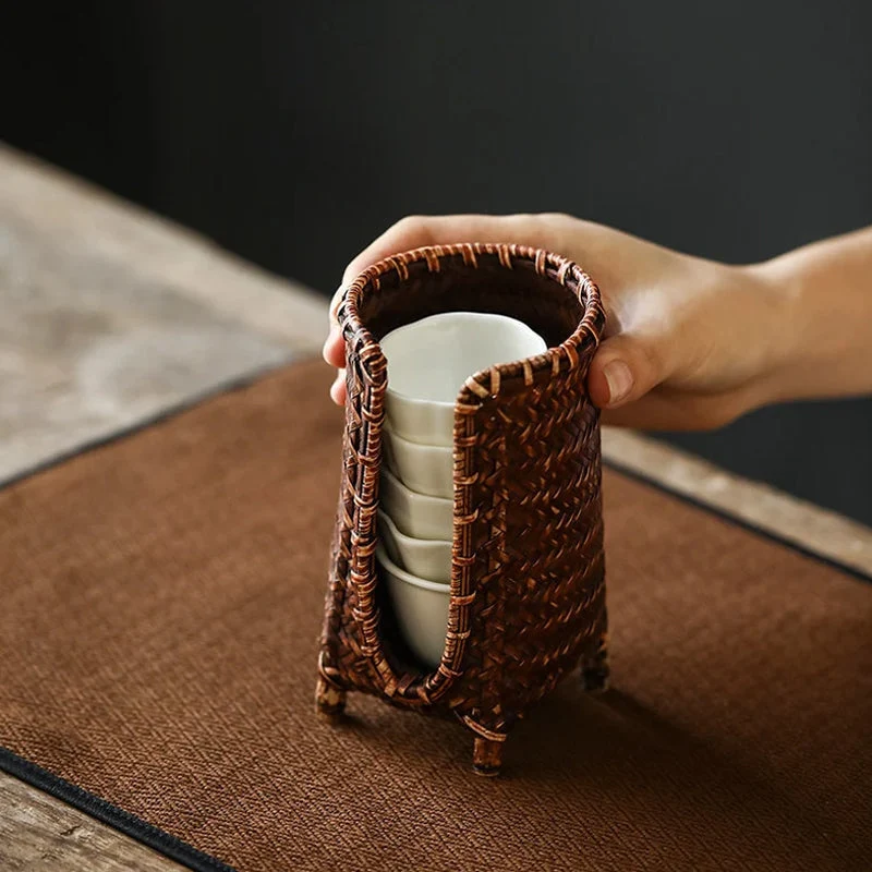 Cage à tasse thé Bamboo