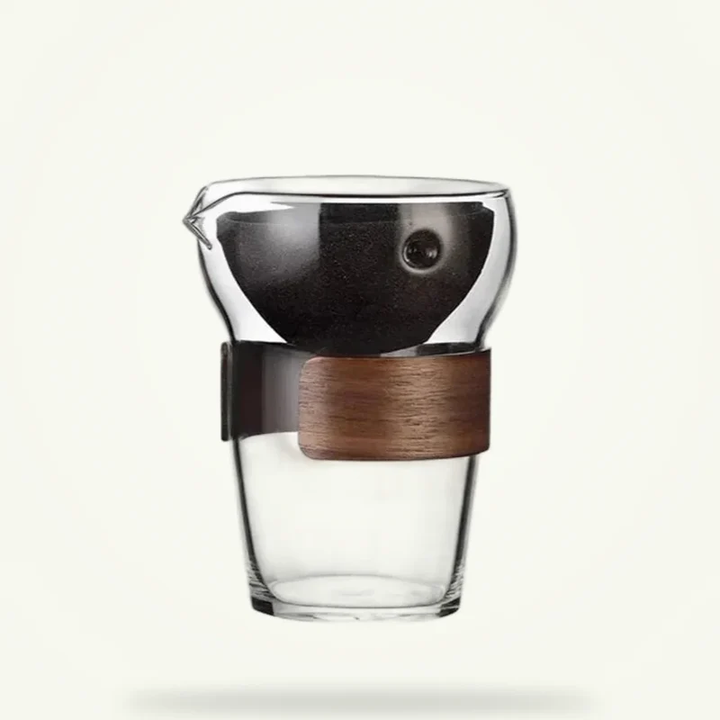 Théière Scandinave en Verre 320ml : Chic Minimaliste
