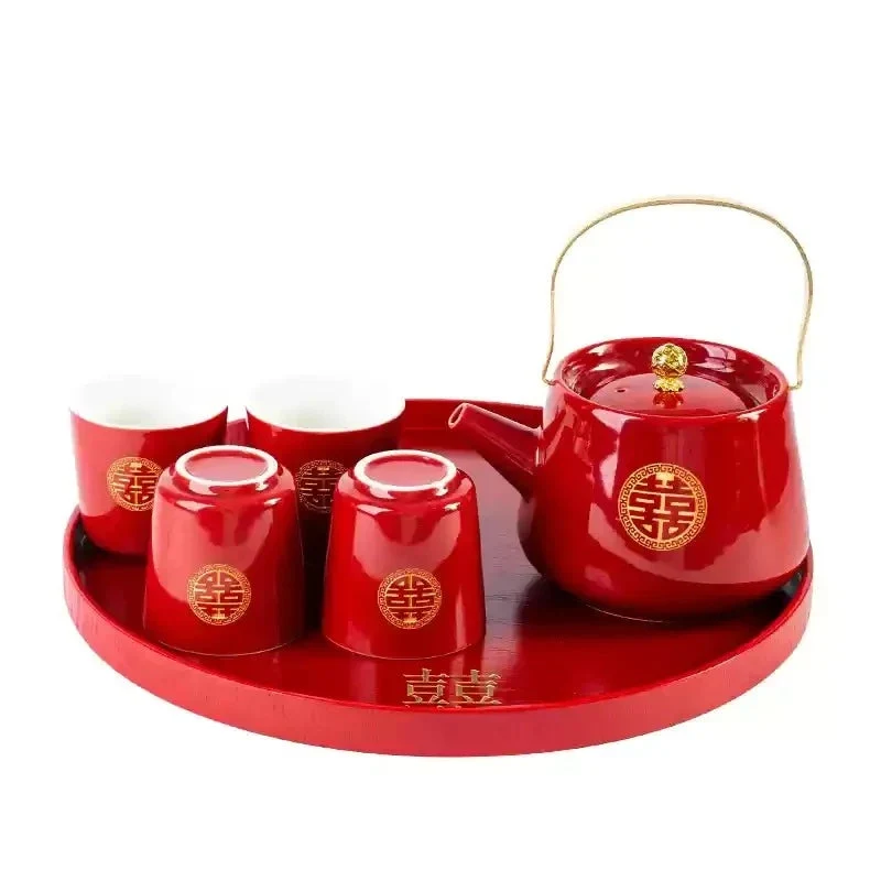 Service à Thé avec Plateau Porcelaine 100-350ml