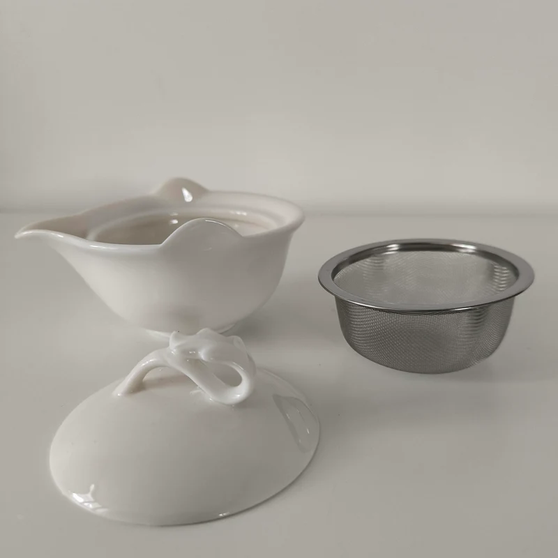 Théière Japonaise Porcelaine Blanche Hohin 150ml