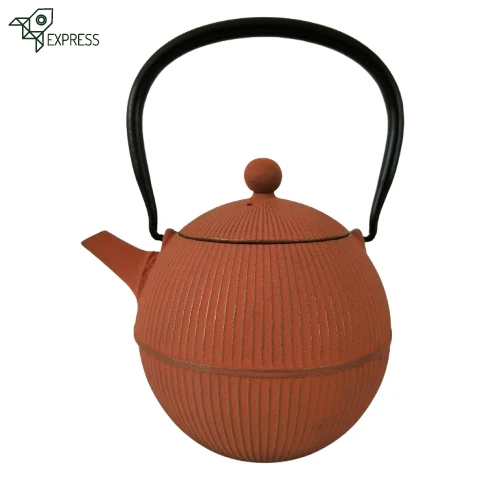 Théière Orange en Fonte Oiharu Miyabi 900ml