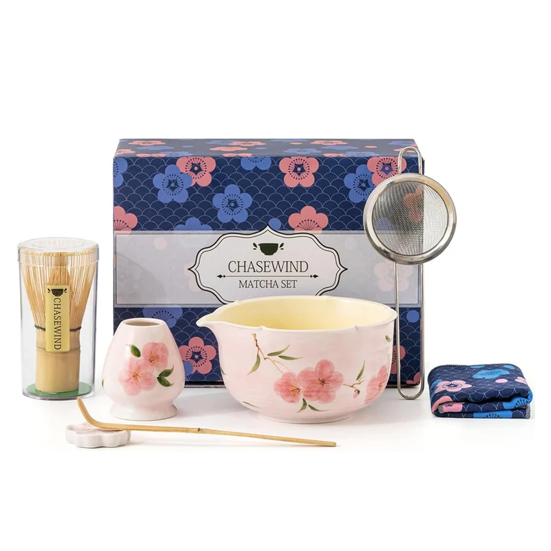 Set Matcha 600ml Cérémonie Bol Spacieux Glaçure