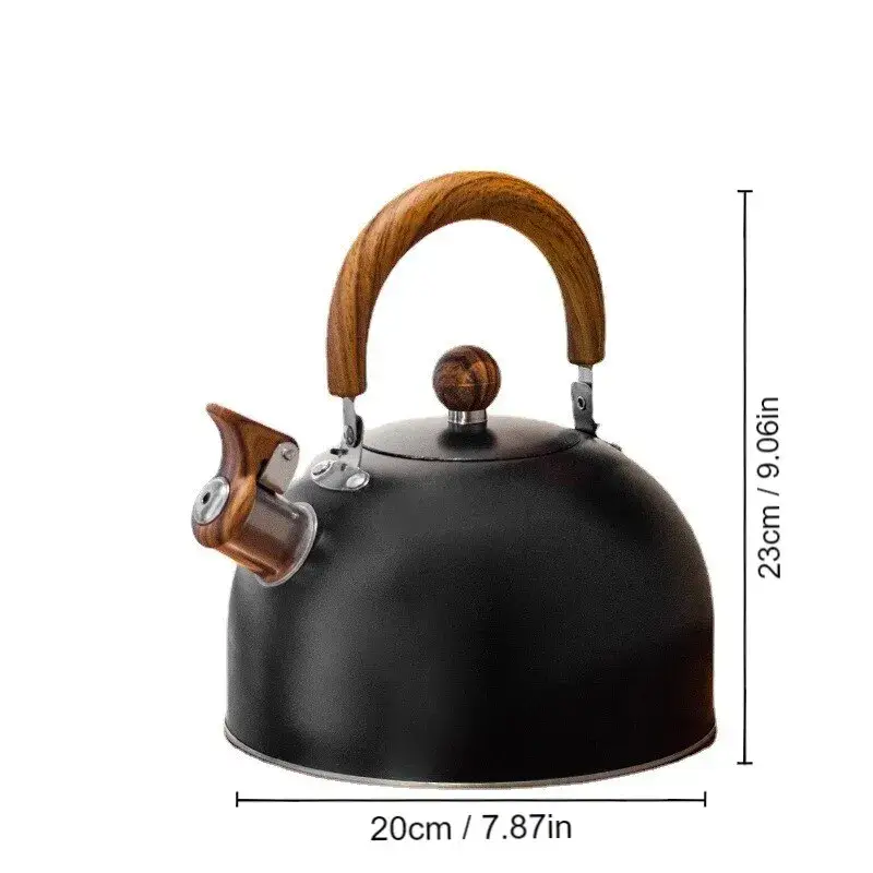 Bouilloire Inox à Sifflet – 2.5/3L Tous Feux
