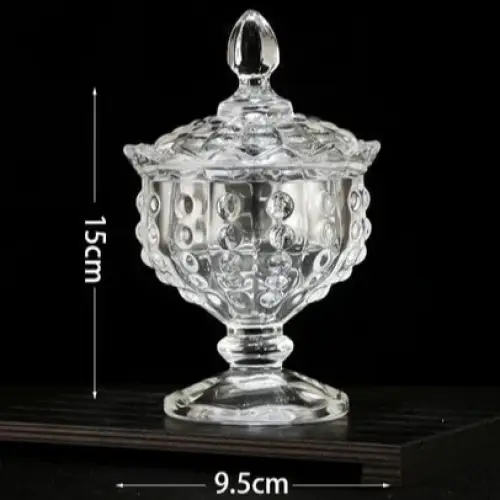 Bocal à Thé en Verre Cristal