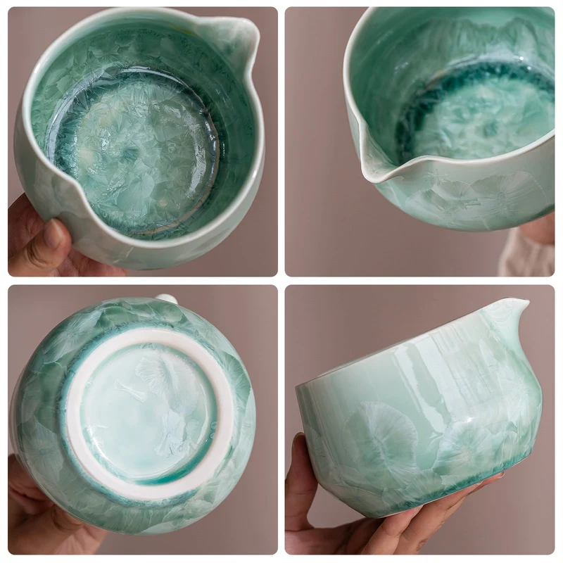 Set Matcha 550ml Verre Élégance Moderne Naturel