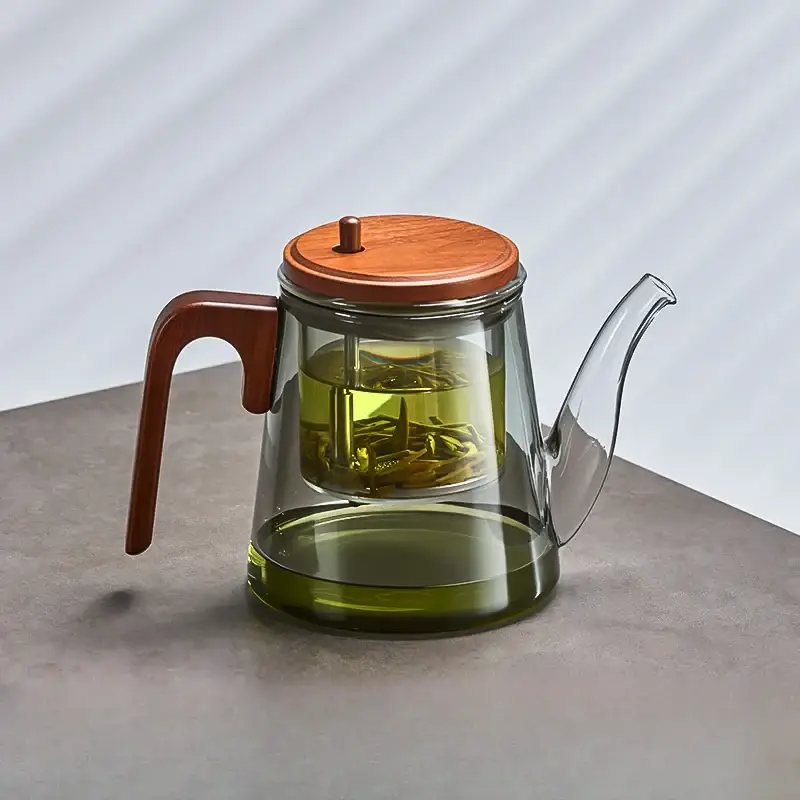 Théière en verre design