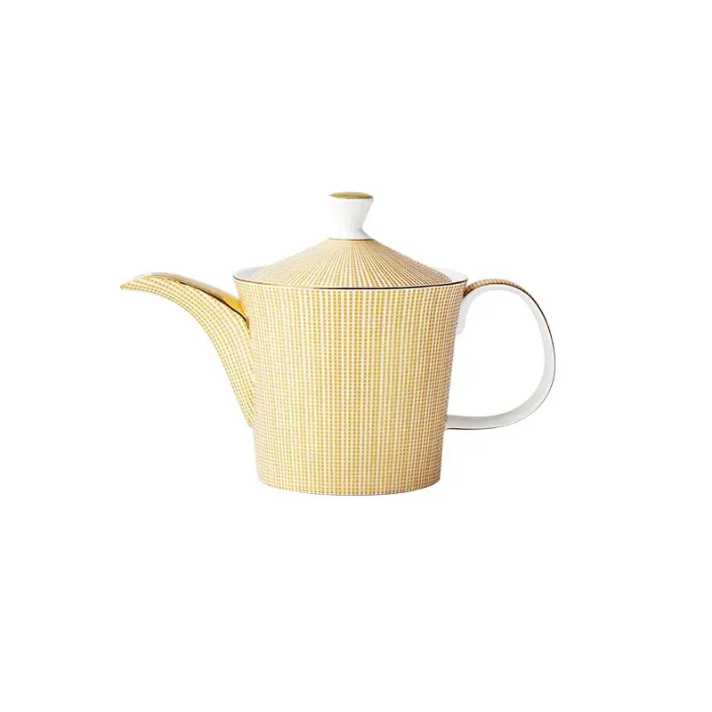 Théière en porcelaine moderne