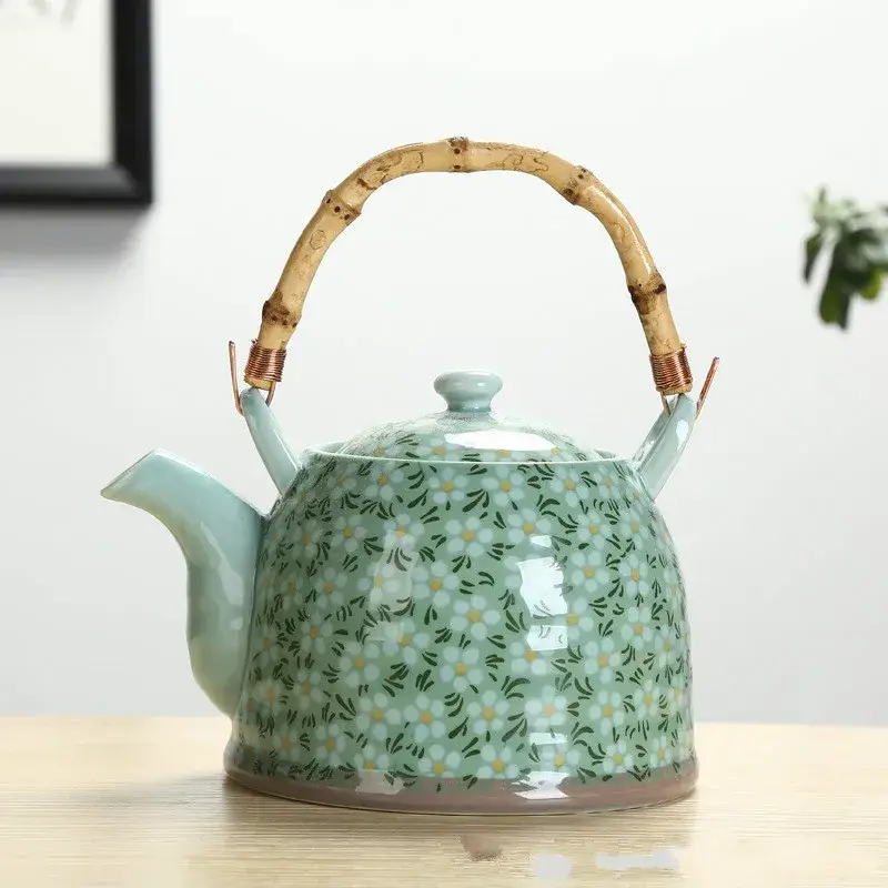 Théière Céramique Fleur