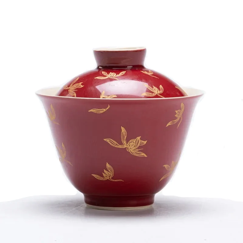 Théière Chinoise Porcelaine Gaiwan 150ml