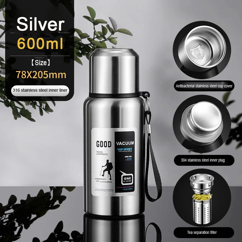 Grand Thermos Thé 600ml-800ml-1L-1,5L-2L
