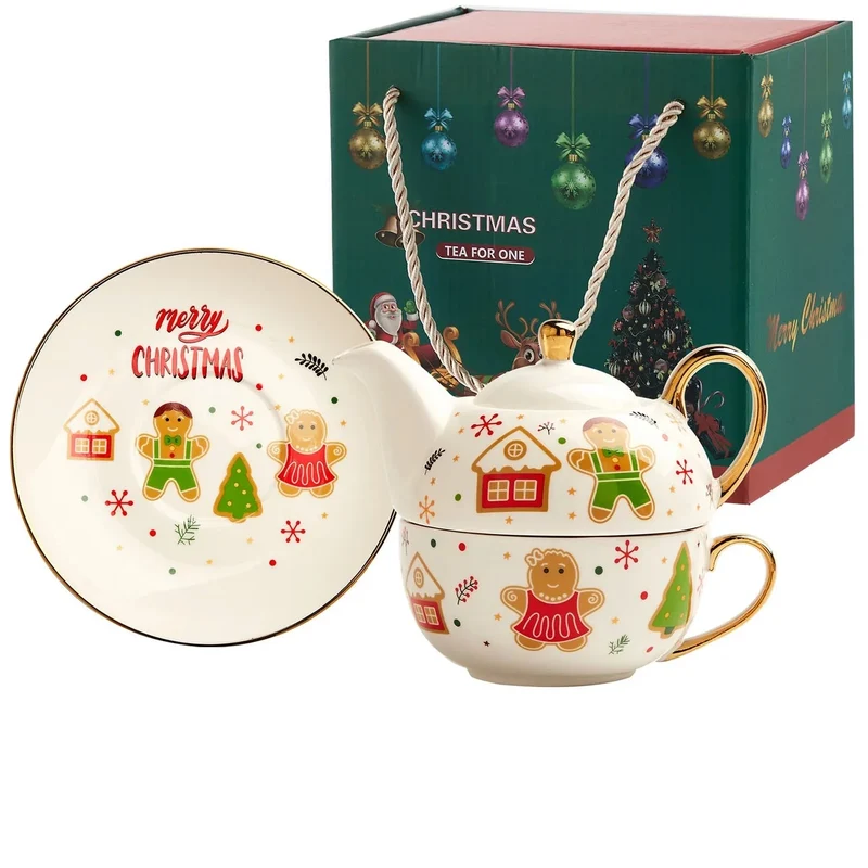 Théière Solitaire Noël Porcelaine 420ml