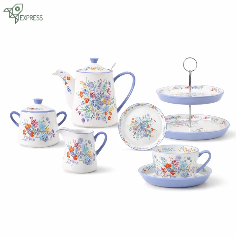 Service Afternoon Tea Viscri Meadow London Pottery 900ml