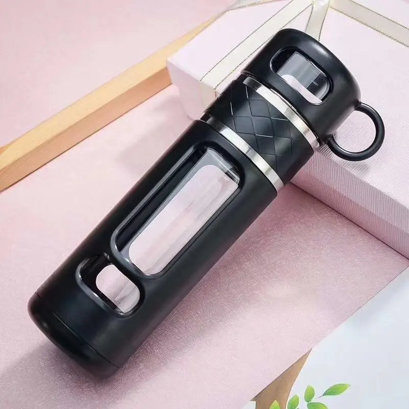 Gourde en Verre avec Infuseur Tasse 520ml (400+120ml)