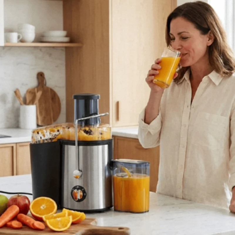 Centrifugeuse Extracteur de Jus | Pressium™ 1000W 2 Vitesses