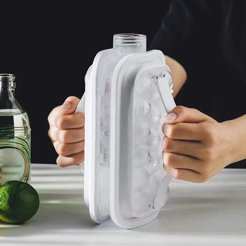 Bac à Glaçons 2 en 1 | FreezeGo™ Format Gourde