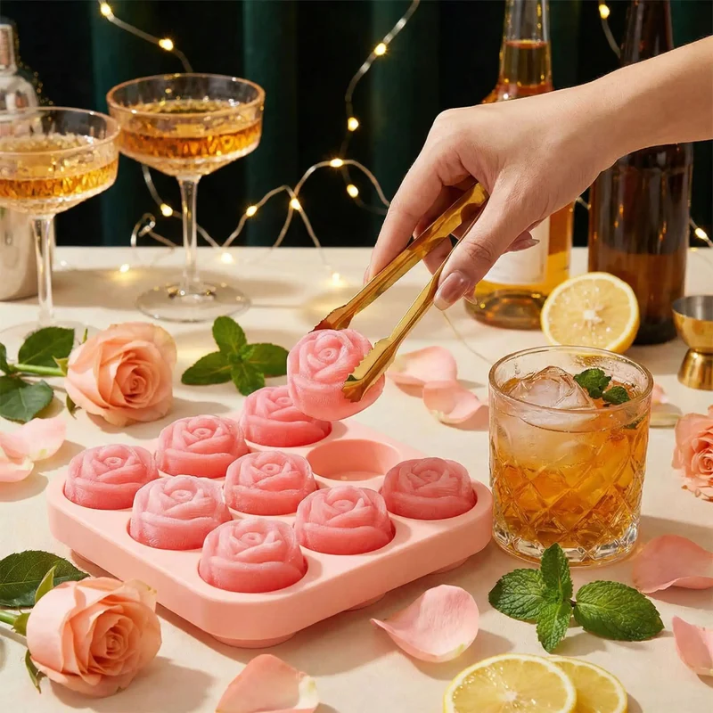 MOULE A GLACON ROSE | IceRosa™