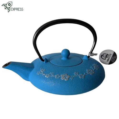 Théière en Fonte Iwachu Bleue Fleur de Cerisier 500ml